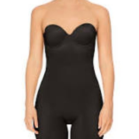 Flexees Other - Flexees Strapless Full Body Shaper w/ Shorts NWOT